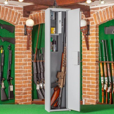 Сейф оружейный Gunsafe ШОЕ-1250 на два ружья