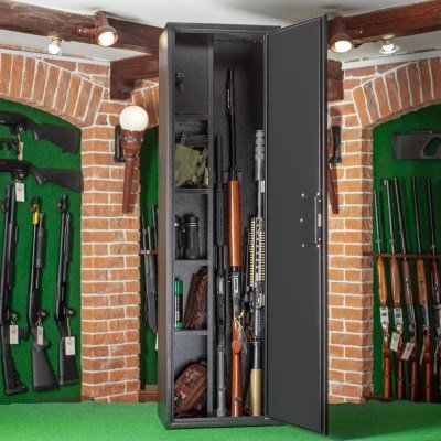 Сейф оружейный Gunsafe ШОЛ-1400 на три ружья