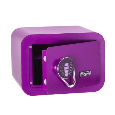 Сейф Ferocon Energy Violet для дому, квартири формату А4