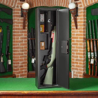 Сейф для зброї Gunsafe ШОЕ-1000 на дві рушниці
